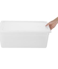 Hygiplas Click Polypropylene 1-1 Gastronorm Tray 200mm Pack 2 (FZ088)