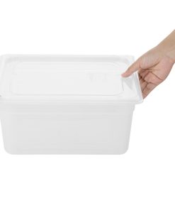 Hygiplas Click Polypropylene 1-1 Gastronorm Tray 150mm Pack 4 (FZ090)