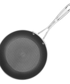 Vogue Tri-Shield Stainless Steel Saucepan with Clad Coating 20cm (GP187)