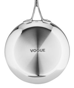 Vogue Tri-Shield Stainless Steel Saucepan with Clad Coating 20cm (GP187)