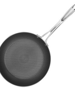 Vogue Tri-Shield Stainless Steel Saucepan with Clad Coating 24cm (GP188)