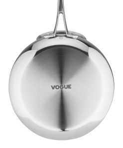 Vogue Tri-Shield Stainless Steel Saucepan with Clad Coating 24cm (GP188)