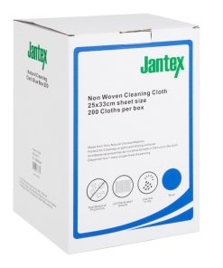 Jantex Green Compostable Cleaning Cloth Blue 200 pack (HT495)