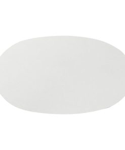 Fiesta Recyclable Lid for 500ml Oval Foil Containers 200 Pack (HW084)