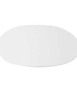 Fiesta Recyclable Lid for 500ml Oval Foil Containers 200 Pack (HW084)