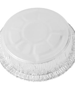 Fiesta Recyclable Foil Round Container 8 200 Pack (HW091)