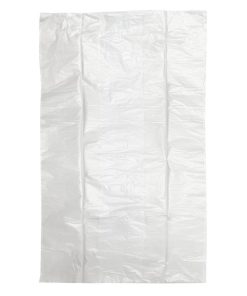 Jantex Heavy Duty Recycled Bin Bags 120Ltr Clear 100 Pack (HW686)