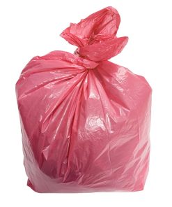 Jantex Large Medium Duty Red Bin Bags 80Ltr Pack of 200 (HW698)