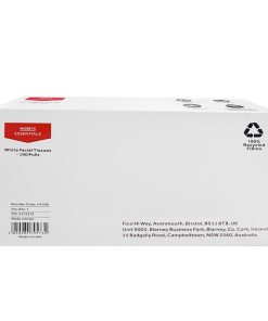 Nisbets Essentials White Facial Tissues - 100 Sheets 36 Pack (HY596)