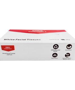 Nisbets Essentials White Facial Tissues - 100 Sheets 36 Pack (HY596)