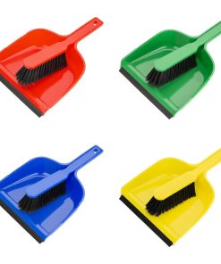 Jantex Dustpan and Brush Set - Red (HZ840)