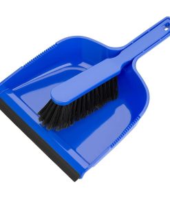 Jantex Dustpan and Brush Set - Blue (HZ843)