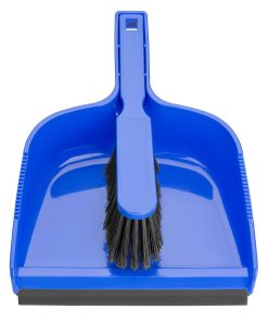 Jantex Dustpan and Brush Set - Blue (HZ843)