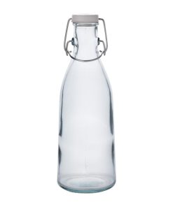 Olympia Recycled Glass Swing Top Bottles 1Ltr 6 Pack (JA330)