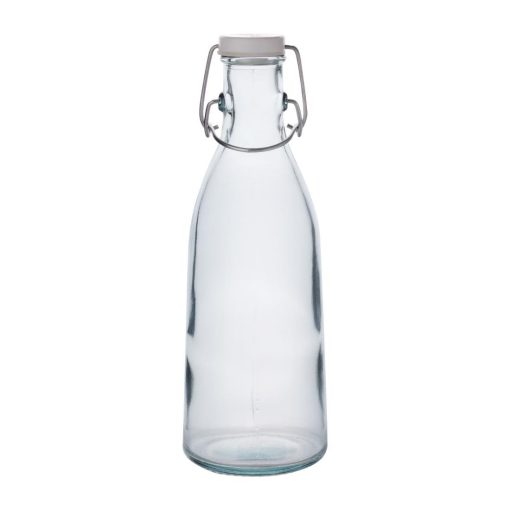 Olympia Recycled Glass Swing Top Bottles 1Ltr 6 Pack (JA330)