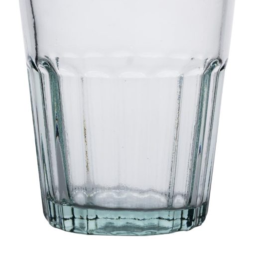 Olympia Recycled Glass Fluted Hi Ball Tumblers 500ml 6 Pack (JA331)