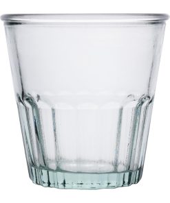 Olympia Recycled Glass Fluted Rocks Tumblers 250ml 6 Pack (JA332)