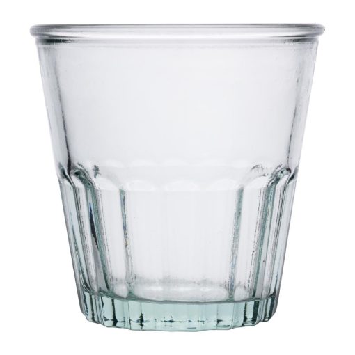 Olympia Recycled Glass Fluted Rocks Tumblers 250ml 6 Pack (JA332)