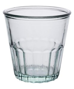 Olympia Recycled Glass Fluted Rocks Tumblers 250ml 6 Pack (JA332)