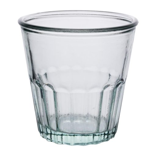 Olympia Recycled Glass Fluted Rocks Tumblers 250ml 6 Pack (JA332)