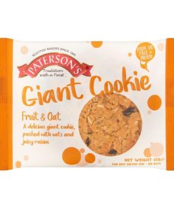 Patersons Giant Fruity Oat Cookie 60g 18 Pack (KA644)