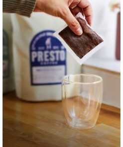 Presto Coffee Espresso Intenso Coffee Bags Enveloped 8g 10 Pack (KA735)