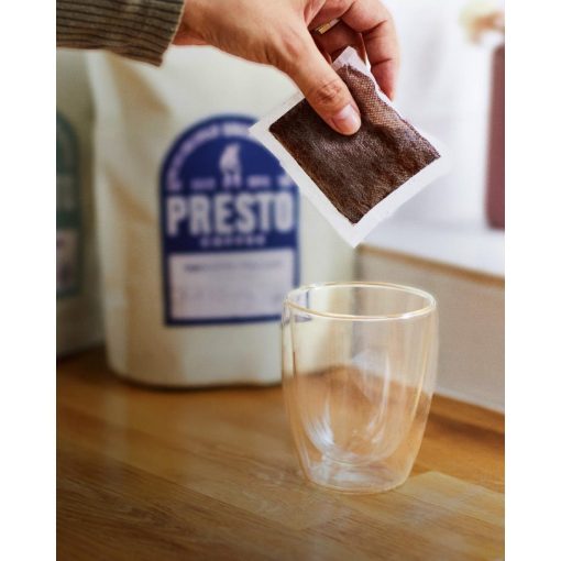 Presto Coffee Espresso Intenso Coffee Bags Enveloped 8g 10 Pack (KA735)