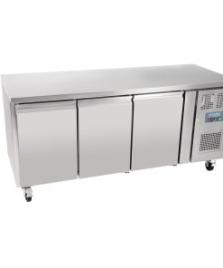 Polar U-Series Triple Door Counter Fridge 417Ltr (UA048)