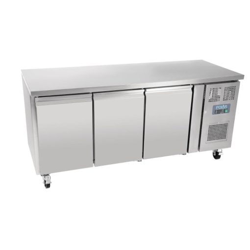 Polar U-Series Triple Door Counter Fridge 417Ltr (UA048)