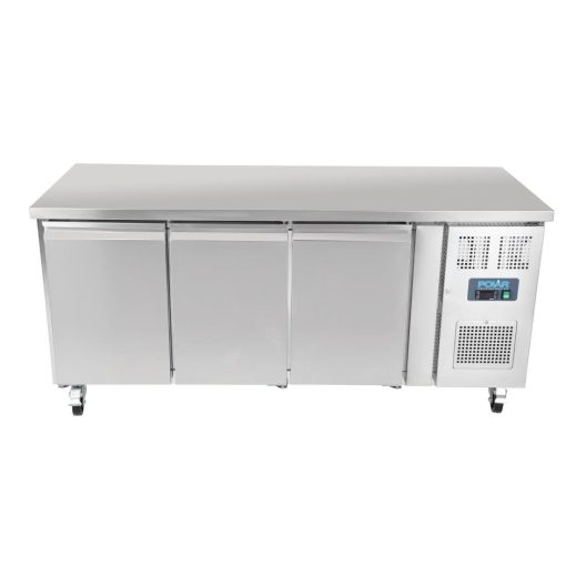 Polar U-Series Triple Door Counter Fridge 417Ltr (UA048)