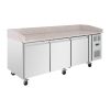 Polar U-Series Bakery Counter Fridge with Granite Top 634Ltr (UA082)