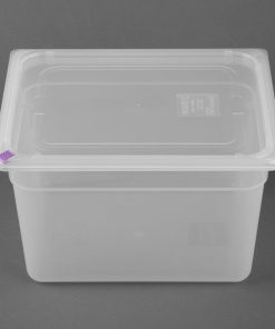 Hygiplas Click PP GN Container 1-2 with Lid and 7 Colour Clips 200mm 11-7Ltr Set 4 (FZ091)