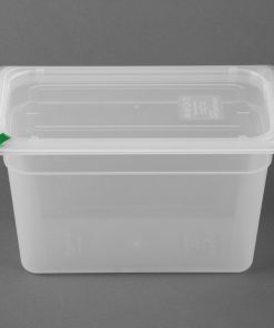 Hygiplas Click PP GN Container 1-3 with Lid and 7 Colour Clips 200mm 6-9Ltr Set 4 (FZ094)