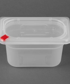 Hygiplas Click PP GN Container 1-9 with Lid and 7 Colour Clips 100mm 0-85Ltr Set 4 (FZ099)