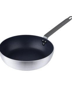 Vogue Aluminium Non-Stick Flared Saute Pan 28cm (HT985)