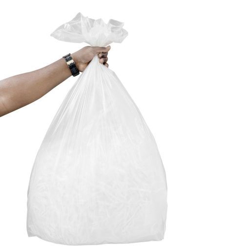 Jantex Heavy Duty Bin Bags Clear 70Ltr 100 Pack (HW857)