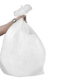 Jantex Heavy Duty Bin Bags Clear 120Ltr Pack 100 (HW858)