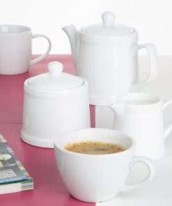 Olympia Whiteware Pier Jugs 120ml 6 Pack (HY545)