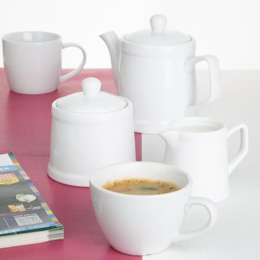 Olympia Whiteware Pier Jugs 120ml 6 Pack (HY545)