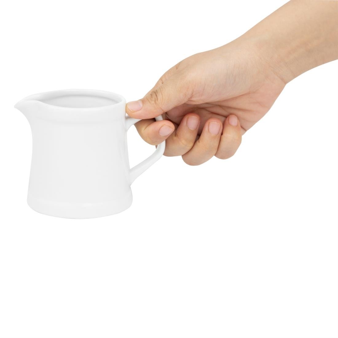 Olympia Whiteware Pier Jugs 200ml 6 Pack (HY546)