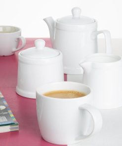 Olympia Whiteware Pier Jugs 200ml 6 Pack (HY546)