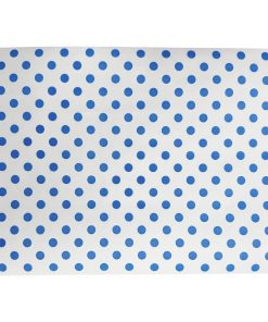 Fiesta Compostable Burger Wraps Blue Dot 250x200mm 200 Pack (HY791)