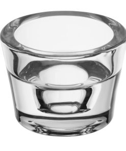 Olympia Classic Glass Tealight Holder 60x45mm 6 Pack (HZ333)