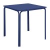 Bolero Adeline Steel Square Table 700mm Dark Navy (HZ356)