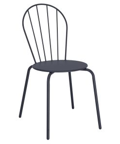 Bolero Adeline Side Chairs Slate Blue 4 Pack (HZ361)