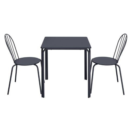 Bolero Adeline Side Chairs Slate Blue 4 Pack (HZ361)