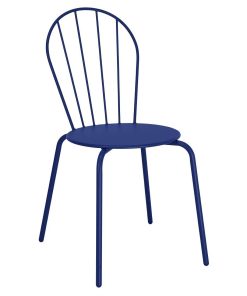 Bolero Adeline Side Chair Dark Navy 4 Pack (HZ362)