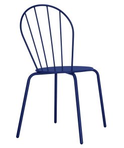 Bolero Adeline Side Chair Dark Navy 4 Pack (HZ362)