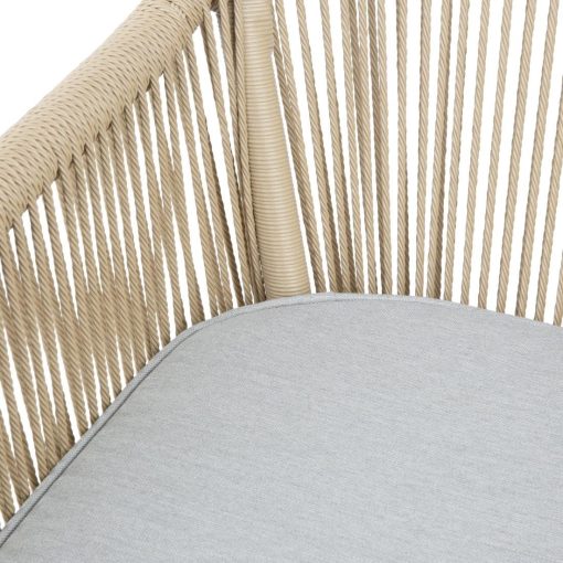 Bolero Bay PE Twist Rattan Outdoor Armchair Honey 2 Pack (HZ596)