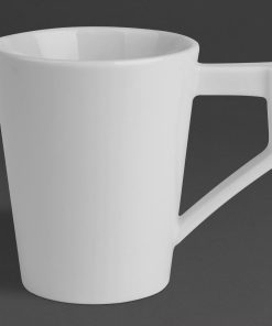 Olympia Whiteware Deco Cups 300ml 6 Pack (HZ865)